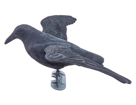 crow figure to scare crows