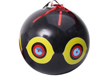 Schwarzer Vogelschreck Ballon