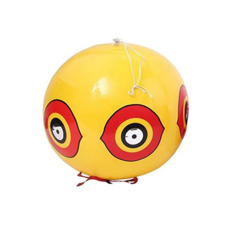 Gelber Vogelschreck Ballon