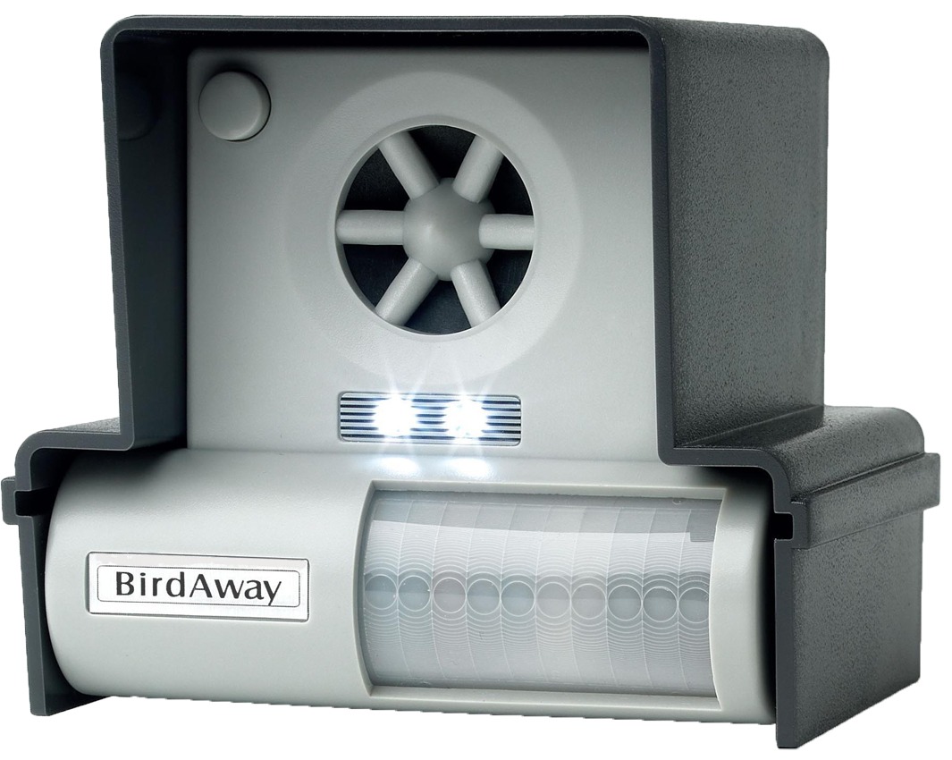 Ultraschall Tierabwehr Pir-Sensor Tier Frighter Vogel Schlange Wildschwein  Frighter 110 Erfassungswinkel 8m effektive Entfernung mit LED-Leuchten