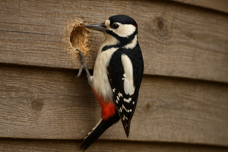 Hur man skrämmer bort hackspettar 1 Hur man skrämmer bort hackspettar